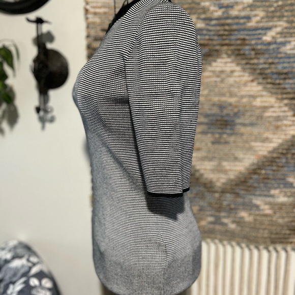 Philosophy Black and White Striped Women's Top - Picture 5 of 8